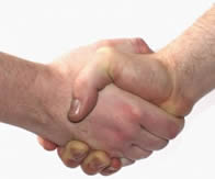 handshake thumb